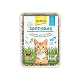 GimCat Soft-Gras - Zartes und vitaminreiches Katzengras mit schneller...