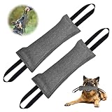 Beisswurst Für Hunde, 30cm Jute Mit 2 Griff, Sehr Robustes Training...