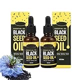 Black Seed Oil für Haare, 2 Stück Reines und Natürliches...
