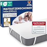 Blumtal® Matratzenschoner 140x200cm wasserdicht - Oeko-Tex zertifizierte...