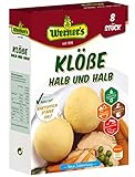 Werner´s Klöße Halb & Halb 8 Stück, 10 Packungen pro Karton,...