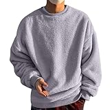 Generisch Herren-Hoodie aus einfarbigem, modischem, lässigem Plüsch mit...