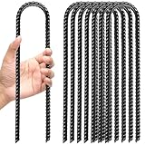 weiclianhp 8 Stück Bodenanker Trampolin, Erdanker(Rostfrei), Erdanker...