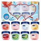 8 Stück Summer Lip Balm, Lipgloss Set, Lippenpflege und Geschmeidige...
