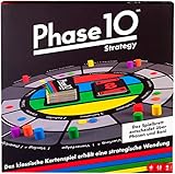 Mattel Games Phase 10 Brettspiel Strategy, interaktives Spiel für die...