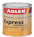 ADLER Express-Maschinenlack Y30 53 Orange 750ml Kunstharzlack Spritzlack-...