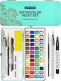 Artistro Aquarellfarben Set, Lebendige Farben in Tragbarer Box, Malset,...