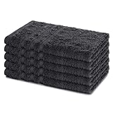 Lavea® 5er Set Gästehandtücher 30x50 cm – Weiche und Saugstarke...