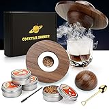 Cocktail Smoker Kit, Whiskey Smoker Kit mit 4 Holzchips, Vatertagsgeschenk,...