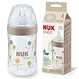 NUK for Nature Babyflaschen | mittelgroßer Trinksauger | 260 ml | Der...