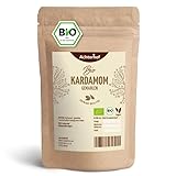 Bio Kardamom grün gemahlen (100g) Kardamompulver Premiumqualität...