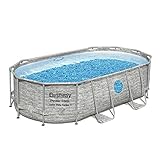 Bestway Power Steel Swim Vista Series Frame Pool Komplett-Set mit...