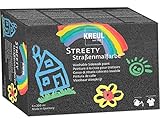 KREUL 43110 - Streety Straßenmalfarbe Set, 6 Farben mit je 200 ml,...