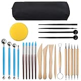 Viesap Modellierwerkzeug, 25 Stück Carving Tools Clay Keramik Sculpting...