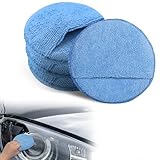 VLYX Mikrofaser-Wachsapplikator, 4 Stück ultraweiche Applikatorpads,...