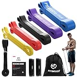 FitBeast Widerstandsbänder Set, 5 Level Pull-up-Bänder für...