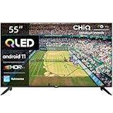 CHiQ 55 Zoll (139 cm) LED Fernseher U55QG7V, 4K UHD, QLED, Smart TV,...