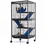 Kleintierkäfig,Käfige Laufställe Hamsterkäfig Mit Treppen Abnehmbarer...