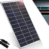 KESSER® Solarpanel Monokristallin Solarmodul Solarpanel - 150W 18 V für...