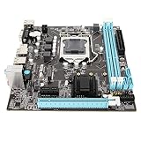 ciciglow Micro-ATX-Motherboard für LGA1155-Sockel, Dual-Channel-DDR3, M.2...