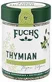 Fuchs Gewürze - Thymian gerebelt - mediterrane Kräuternote für Feta,...