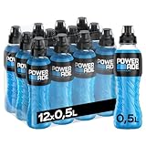 Powerade Sports Mountain Blast, kalorienarmes Sportgetränk mit...