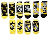 Harry Potter knöchelhohe Socken (Hufflepuff), 5 Stück