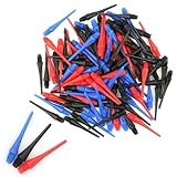 MXTIMWAN Dartspitzen Kunststoff, 100 Stück Softdart Spitzen Softdarts...