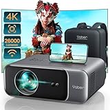 [Autofokus/Trapezkorrektur] Beamer, Full HD 1080P 20000 Lumen WiFi6...