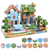 LFZXKJKJ 100 PCS Mgnetische Bauklötze, Magnetische Fliesen Bauen Magnet...