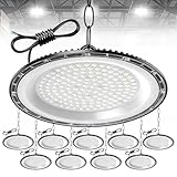 10Pack 200W UFO LED High Bay Light, Hallenstrahler 20000LM, 6500K Kaltweiß...