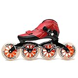 Professionelle Speed-Skates, Erwachsene Herren und Damen Skates 4-Räder...