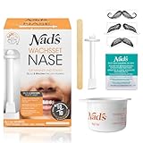 Nad's Nasenhaar Wachs Haarentfernung Set - Nasenwachs für Männer+Frauen,...