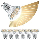 EACLL GU10 LED Warmweiß 6W Stufenlos Dimmbar Leuchtmittel, 6er-Pack, 585...