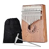 Kalimba Daumenklavier, LEKATO Kalimba Instrument, C-Dur Kalimba 17 Tasten,...