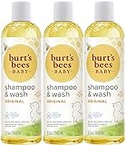 Burt's Bees Burt's Bees Baby Bee Shampoo & Wash, 12 Fluid Ounces, 3er-Pack...