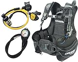 Cressi Tauch Start Scuba Set, Schwarz, XL