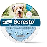 Elanco Seresto® Halsband für kleine Hunde bis 8 kg: 7 bis 8 Monate...