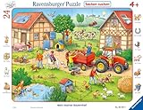 Ravensburger Kinderpuzzle - 06582 Mein Kleiner Bauernhof - Rahmenpuzzle...