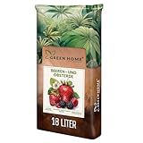 Green Home Beerenobst Erde 18L – Spezialsubstrat für Erdbeeren, Obst-...