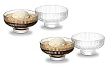 Nespresso Dessertschalen gläser Pack of 4