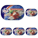 Appel Heringsfilets, Tomate-Mozzarella, 200 g (Packung mit 5)