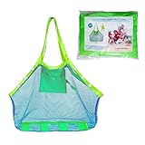 COOLGOEU Strandtasche Strandspielzeug Tasche XXL Groß für Sandspielzeug...