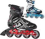 FILA SKATES 010619090 Legacy PRO 84 Inline Skate Herren Black/RED Größe...