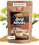 Senfkörner gelb Monte Nativo (500g) - Gelbe Senfkörner - Weiße Senfsamen...