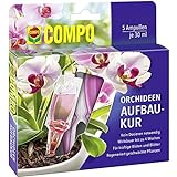 COMPO Orchideen-Aufbaukur für alle Orchideen-Arten, Orchideen-Dünger, 4...