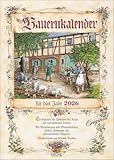 Bauernkalender 2026: Wandkalender mit Bauernweisheiten und passenden...