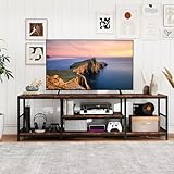 GIANTEX TV Schrank, Lowboard TV Board 150cm lang, Fernsehschrank...