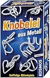 KOSMOS 711221 Knobelei aus Metall, Knifflige Rätselspiele und spannende...