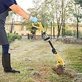 Mini Bodenfräse Bodenhacke Akku Bodenhacke Klein Bodenfräse Gartenfräse...